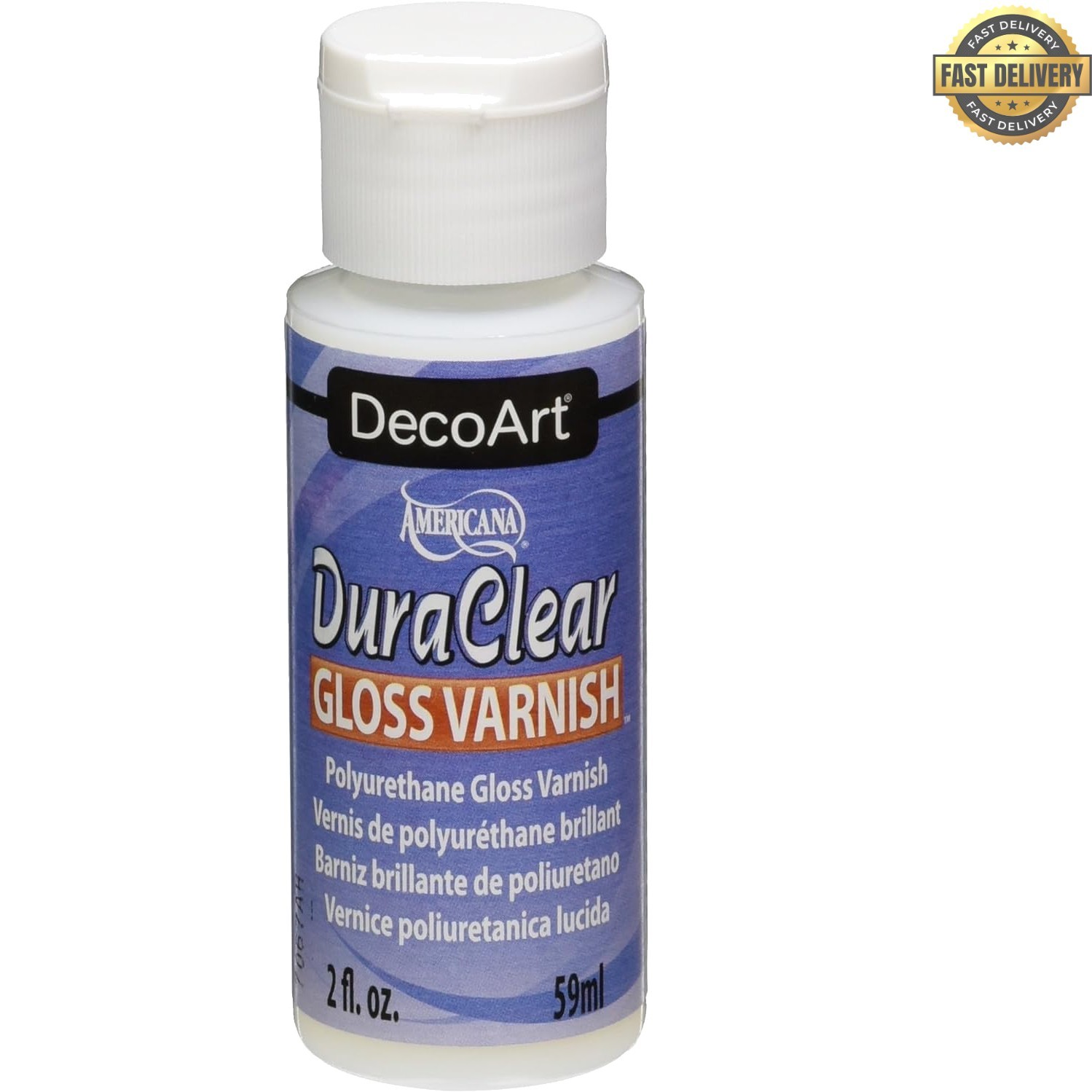 2oz Gloss Varnish – DuraClear Polyurethane for Interior & Exterior Use