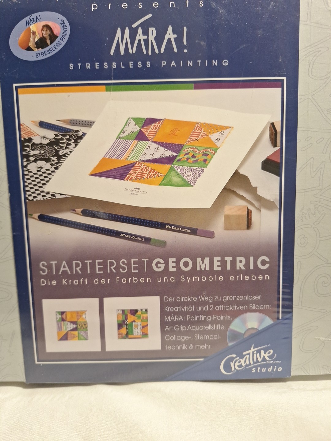 Faber-Castell Creative Studio Geometric Starter Set MARA! Stressless Painting