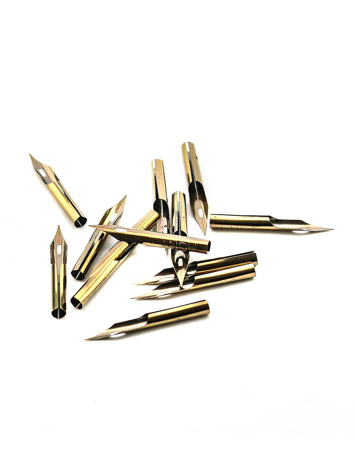 Speedball Hunt Artists’ Pen Nibs–Flexible Quill No. 108 – box of 12