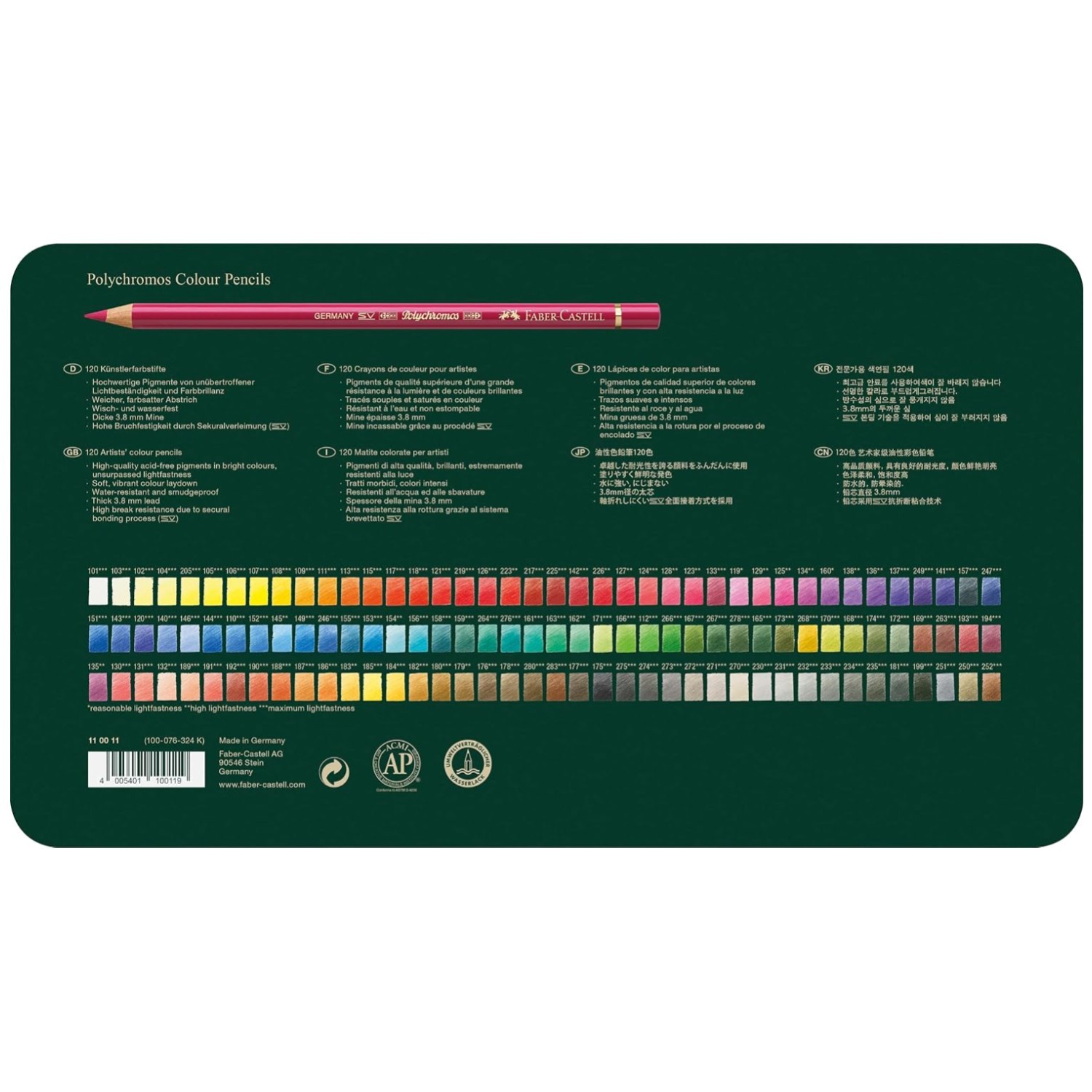Polychromos Artists’ Pencils – Assorted Colors