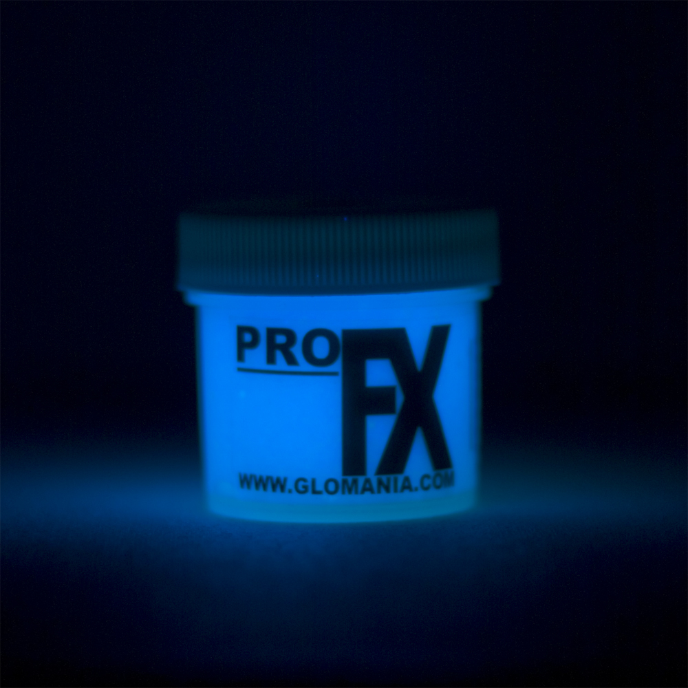BLUE Glow in the Dark Paint 1-2oz pot, luminescent, star ceiling, cosmic paint