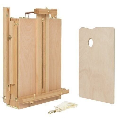 French Style Portable Tripod Wooden Artist Easel