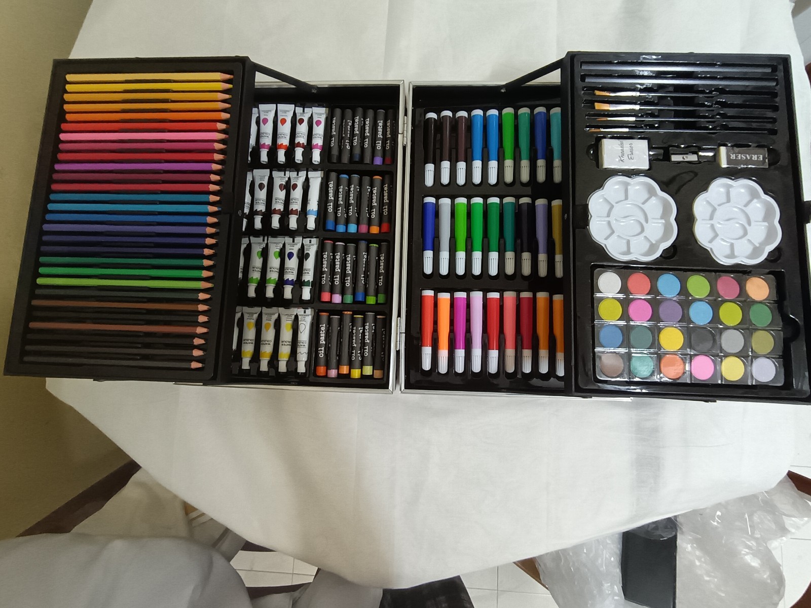 Unicorn Art Set 145 pcs/ Set For Kids /Ideal for children age3+/Carry Case/PINK