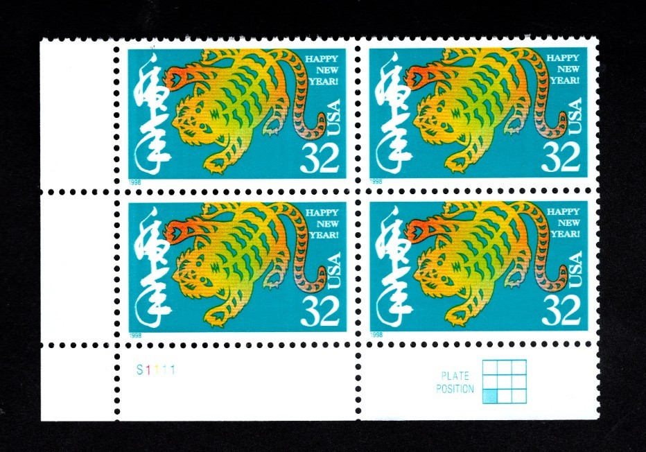 1998 – Choose from ALL Commemorative Plate Blocks! Mint NH, MNH US Stamps!