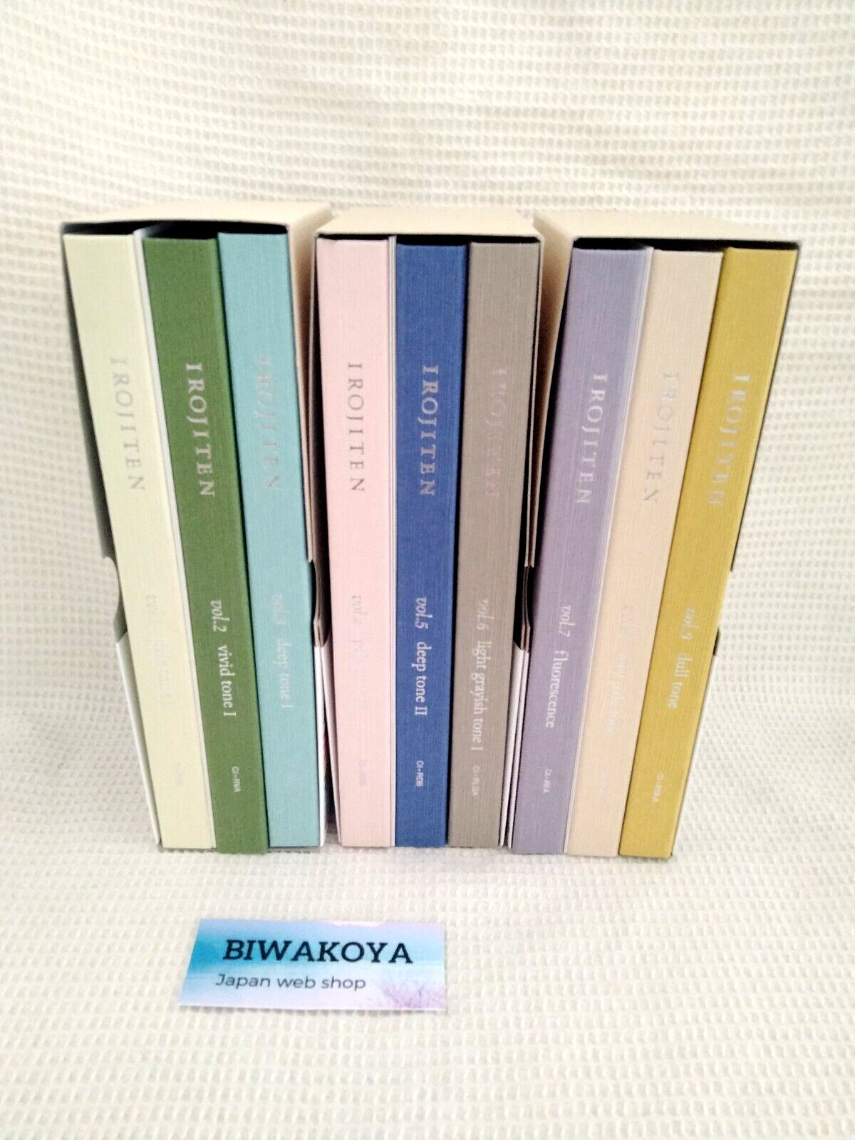 Tombow Colored Pencils Dictionary Irojiten Vol. 1,2,3 Complete Set 90 Color JP