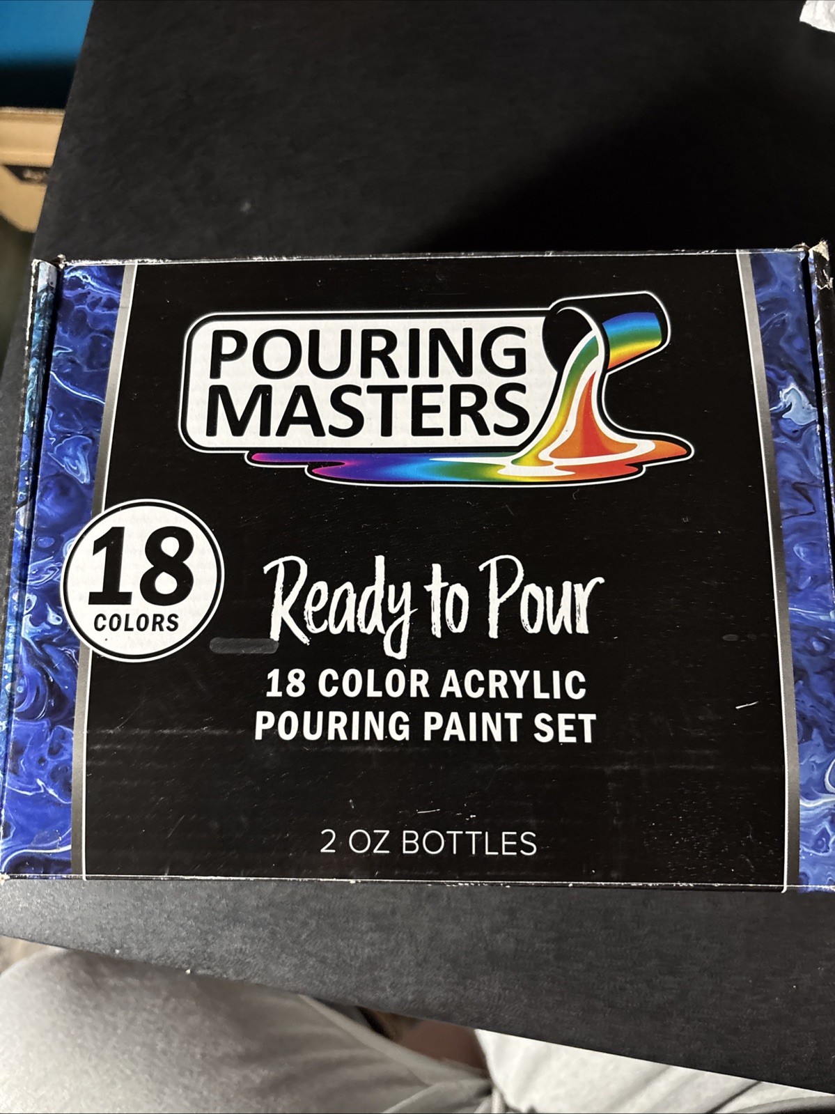 Pouring Masters Acrylic Ready to Pour It Has 17 Colors The Yellow Is Missing