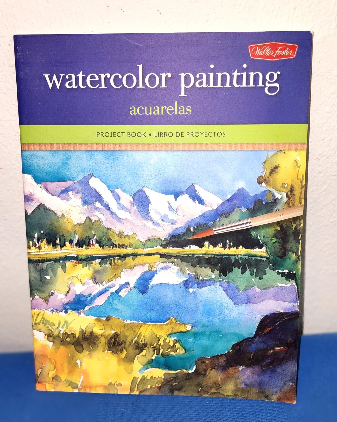 Watercolor Painting Kit Walter Foster 32 Page Project Manual PLUS Paint