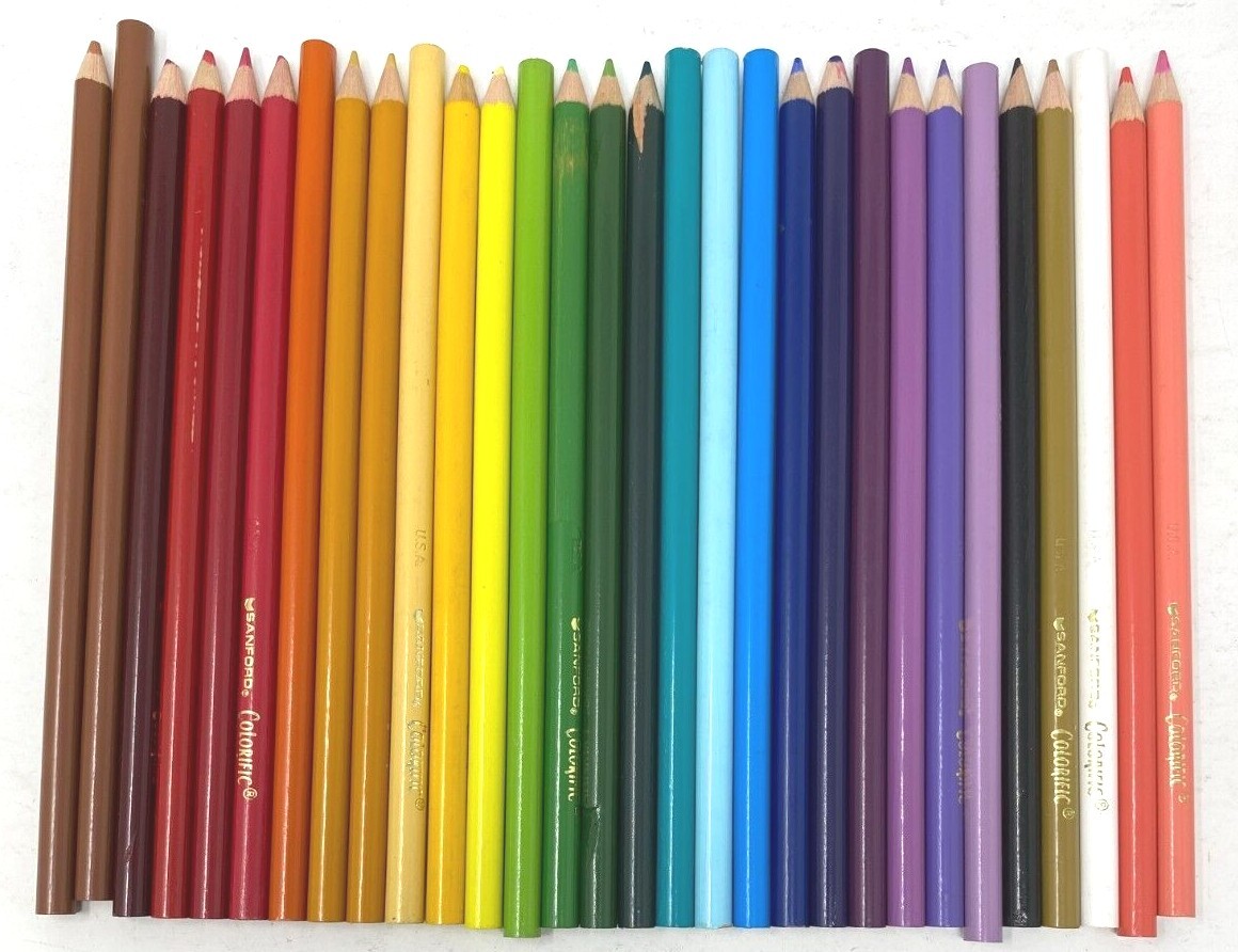 Assorted Colored Pencil Lots MULT-LISTING – 30 Mixed Color Pencils