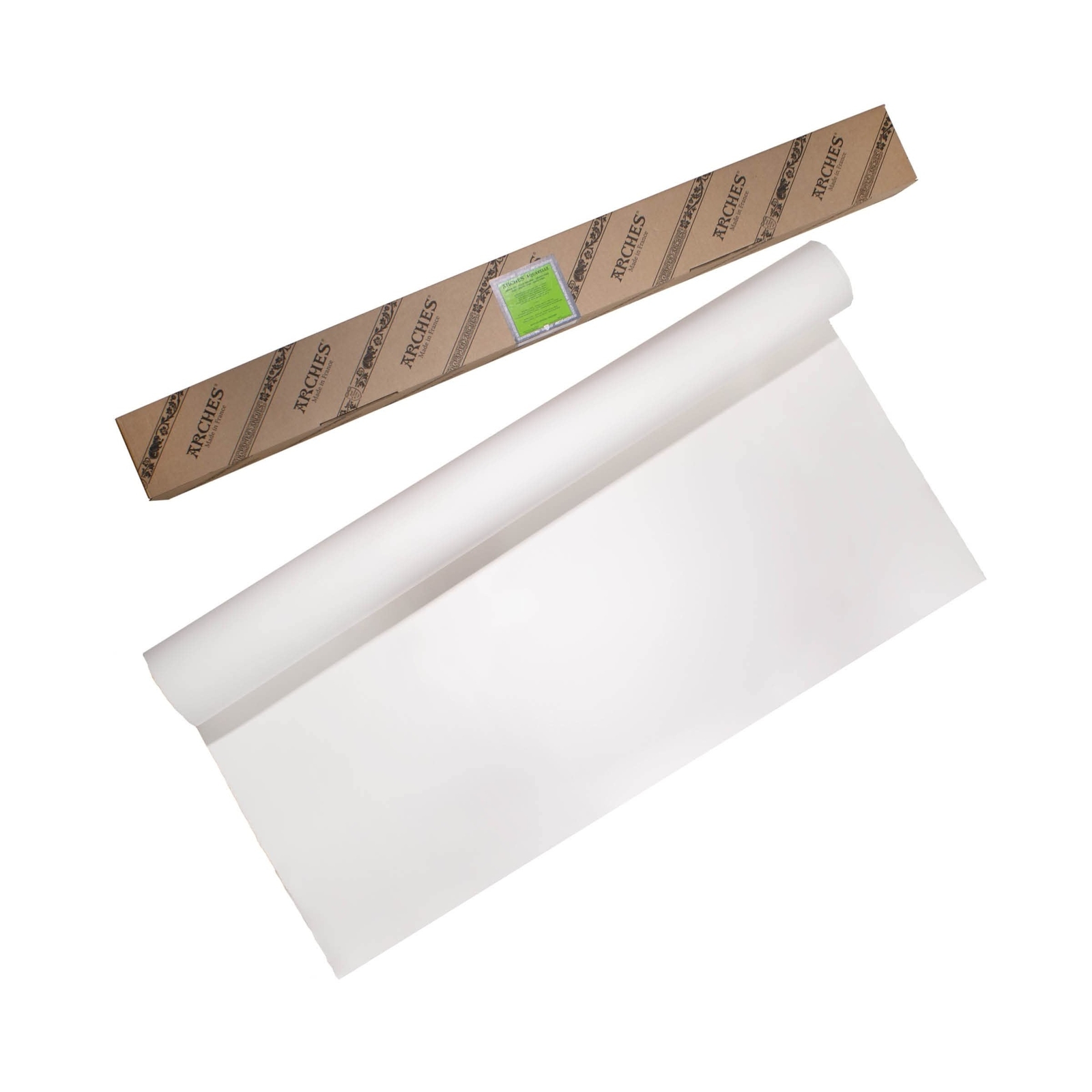 Arches Watercolor Paper Roll 44.5-inch x 10-Yards – Natural White 100% Cotton…