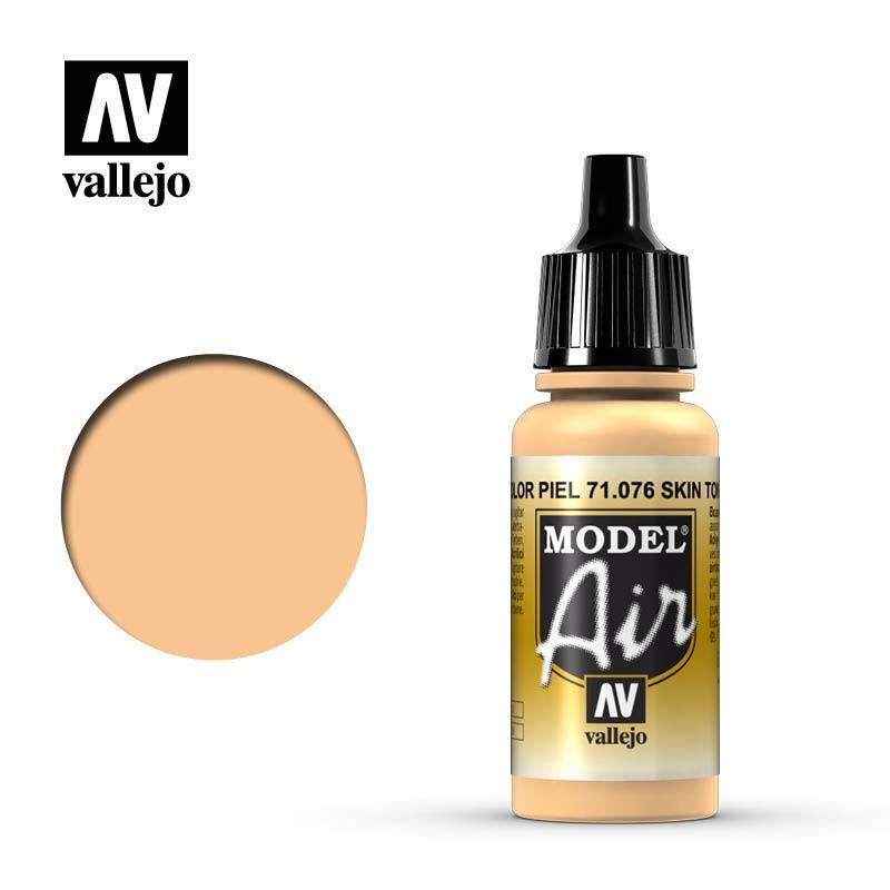 Vallejo 71076 Model Air Skin Tone Acrylic Paint 17ml – US