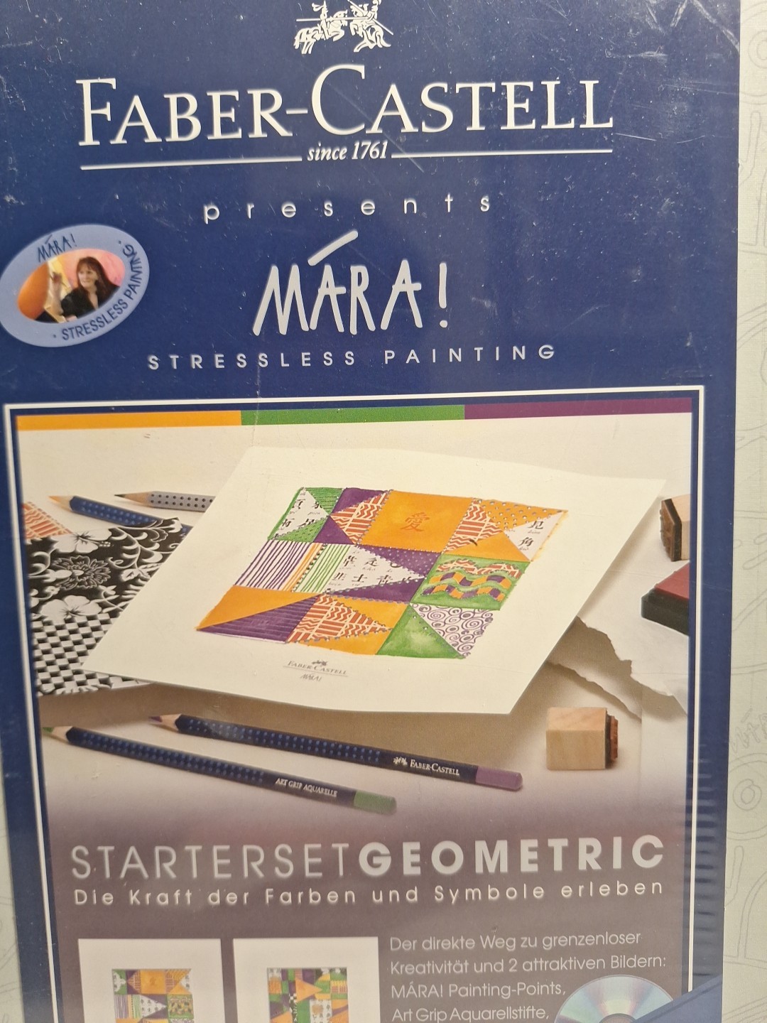 Faber-Castell Creative Studio Geometric Starter Set MARA! Stressless Painting