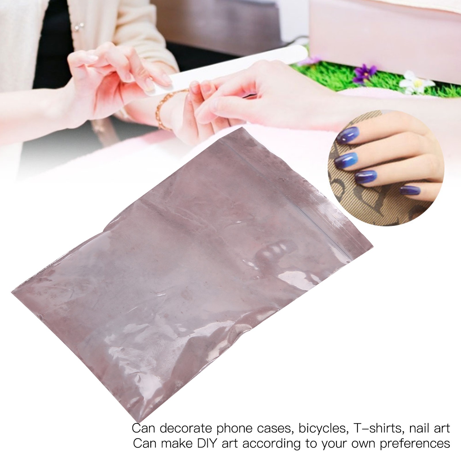 10g DIY Thermochromic Powder Safe Use For Nail Art Recommended