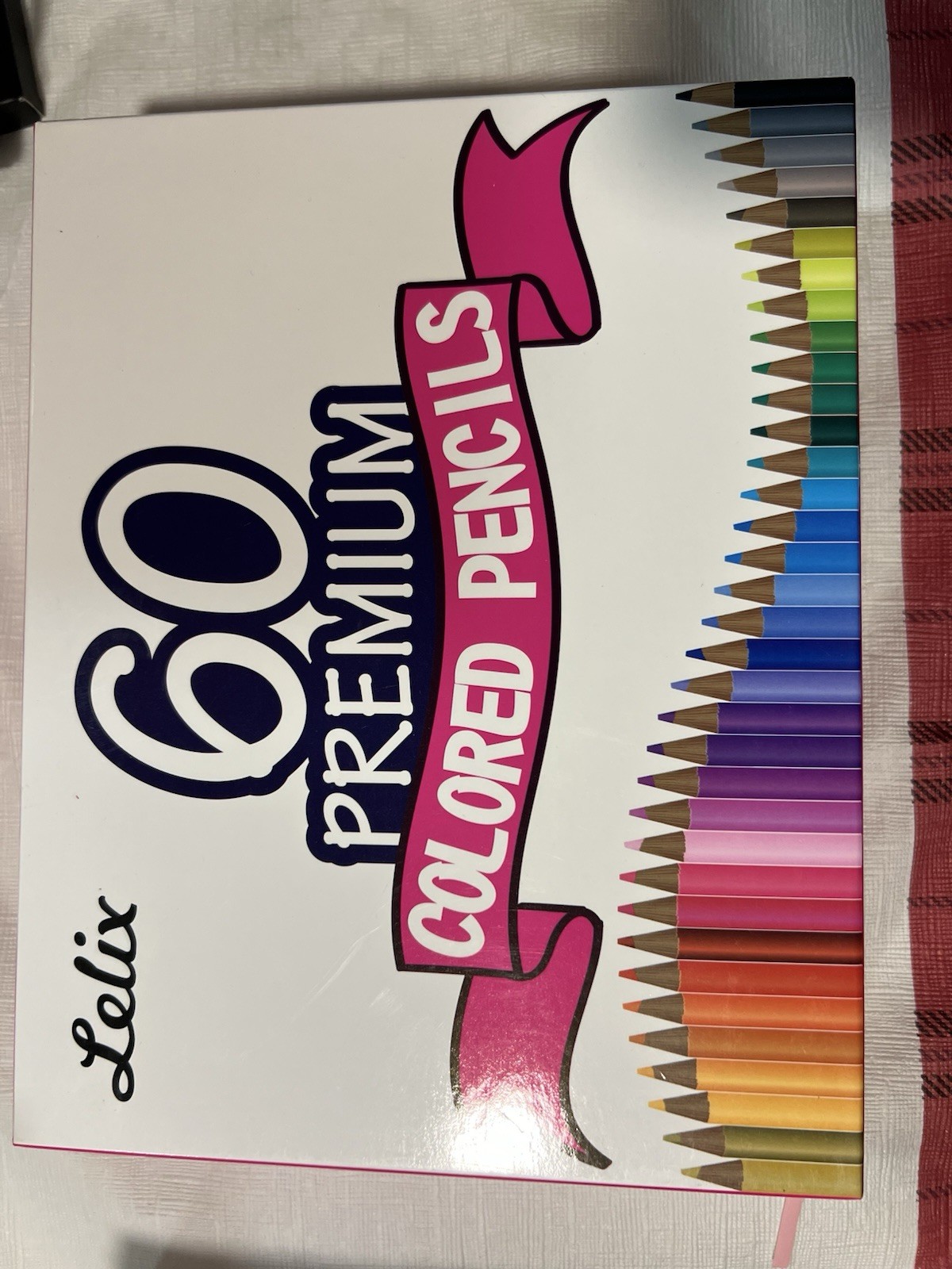 Lelix 60 Premium Colored Pencils Multicolor Colored Pencil/Crayon Set TD-025