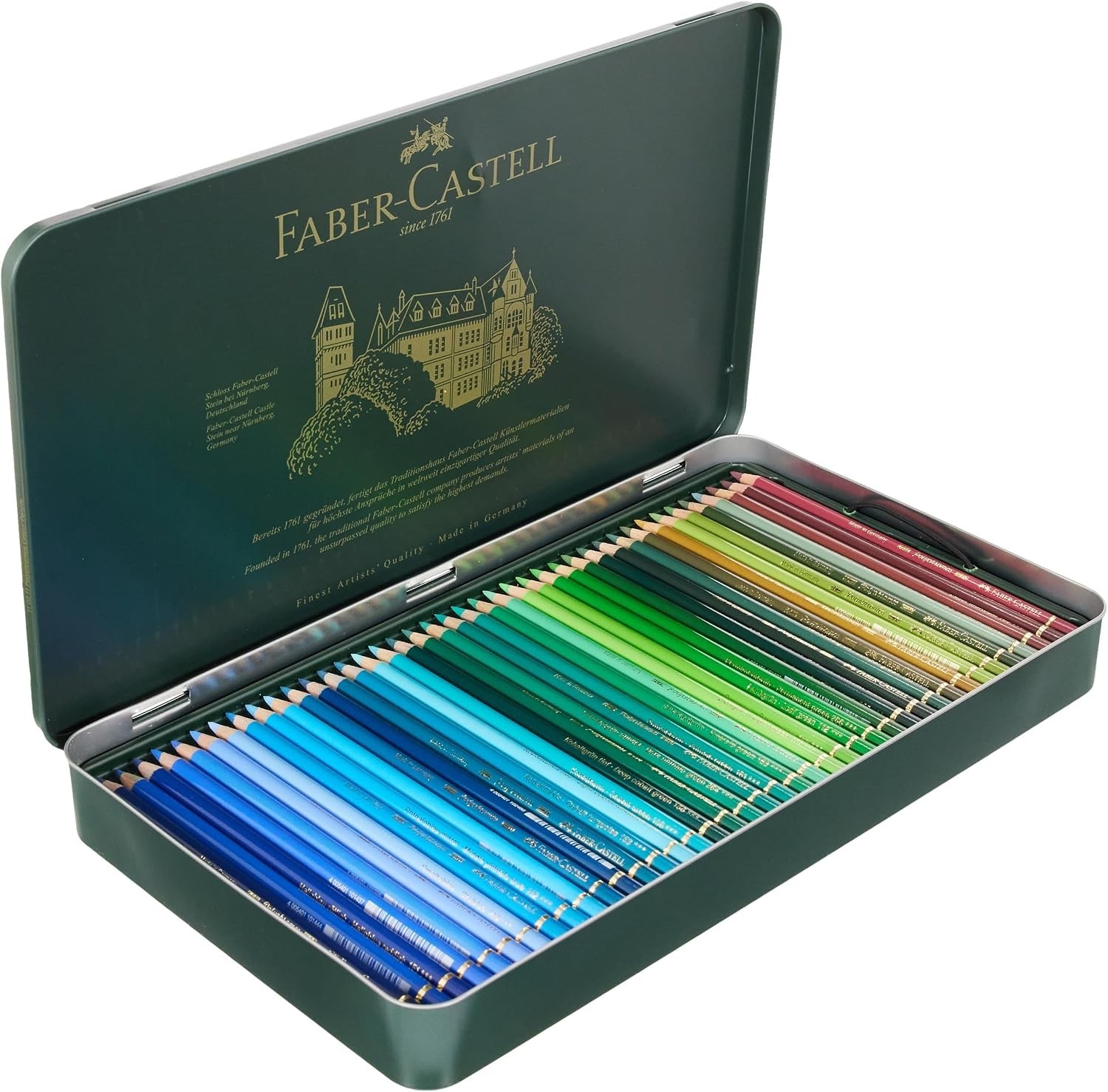 Professional Quality Color Pencils Tin – 120 Colors