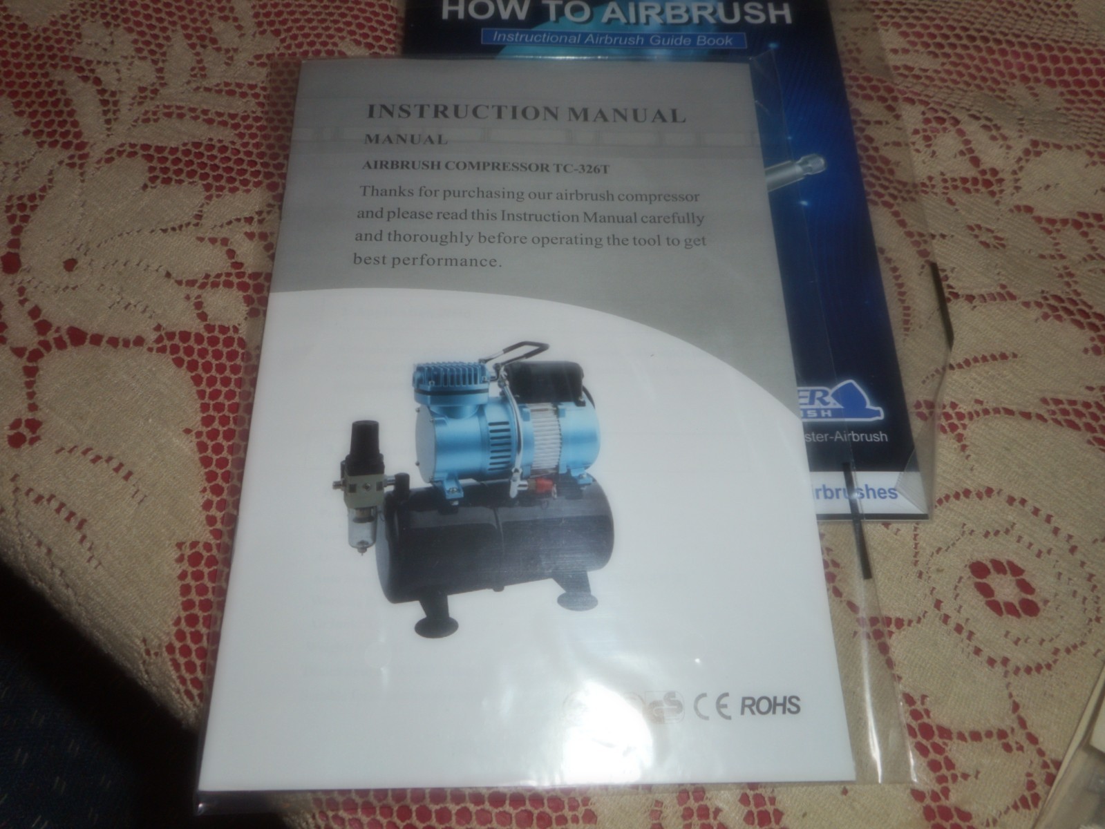 Master Airbrush Cool Runner High Performance Compressor w/ Air Tank, TC-326T