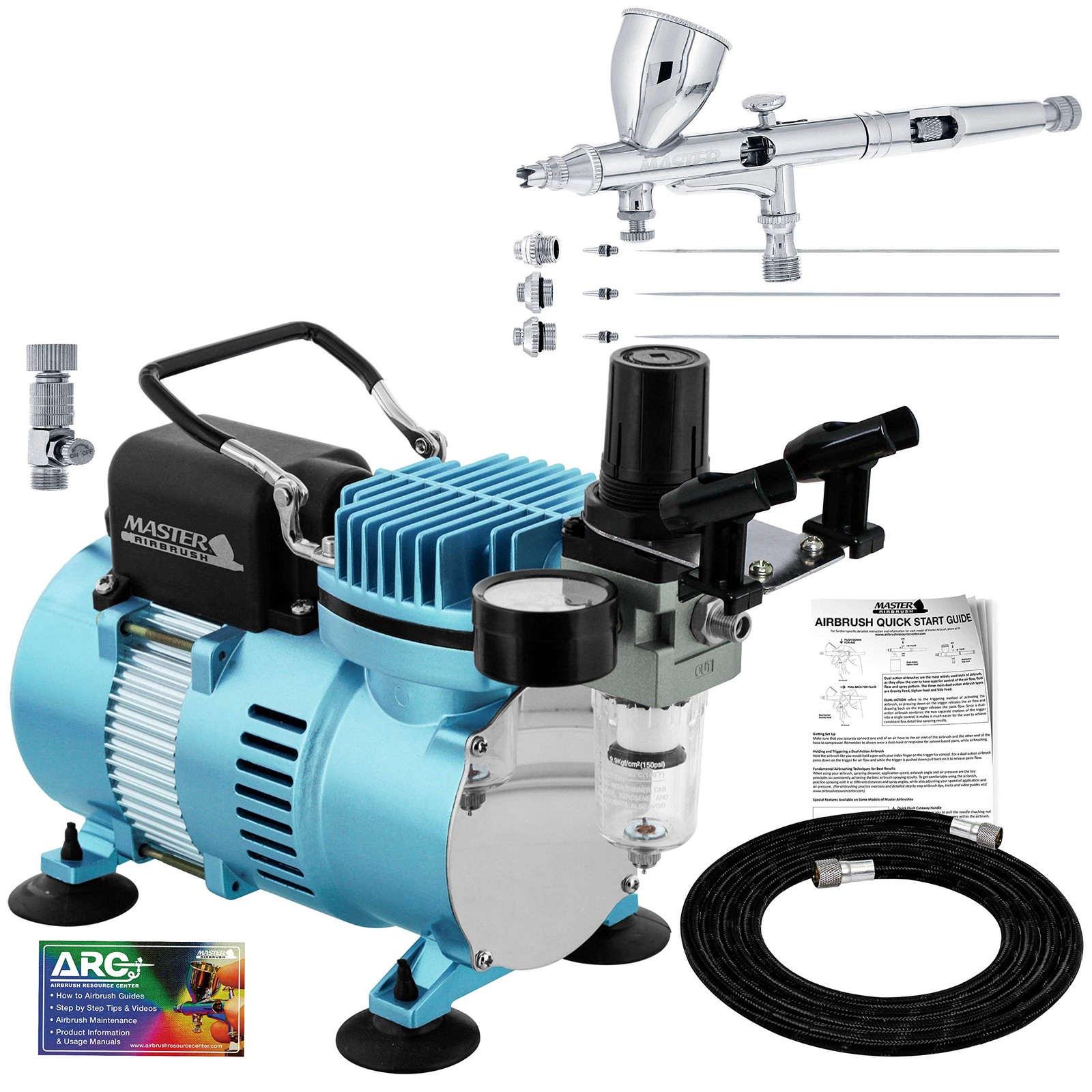 Cool Runner II Dual Fan Air Compressor System Kit with a G444 Fine Detail Con…