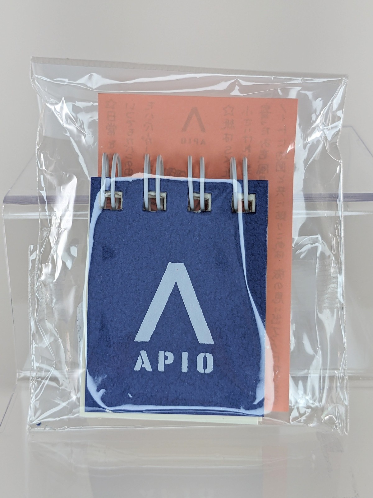 Traveler’s Factory x APIO Mini Sketchbook Blue Watercolor Paper US Seller