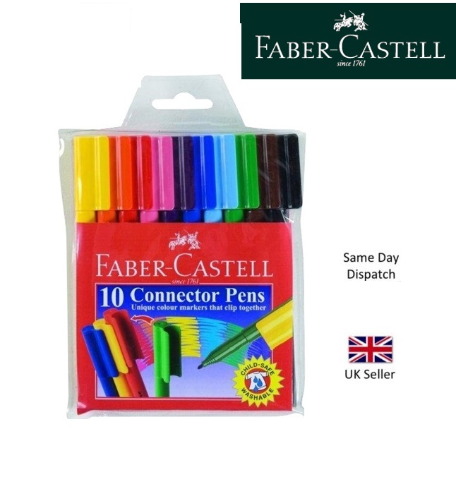 FABER CASTELL – Artist & Craft Markers – Set of 10 – 15 – 25 – 30 – 50 UK SELLER