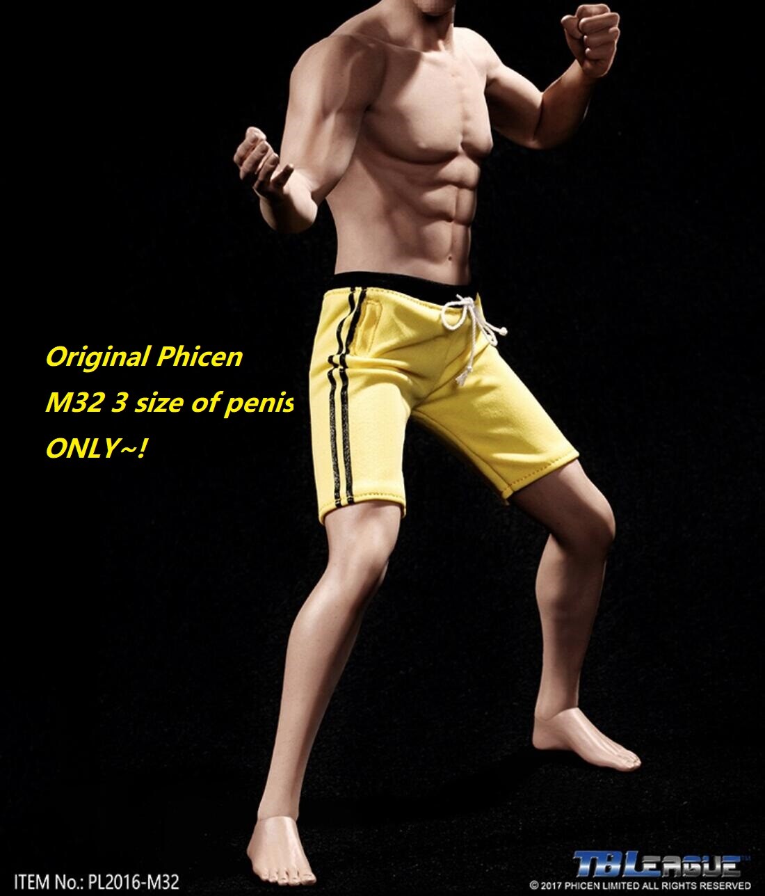 Orig PHICEN M32 3 x 1/6 Male Genitals Penis For 12″ Figure M30 M31 M33 M34 ❶USA❶