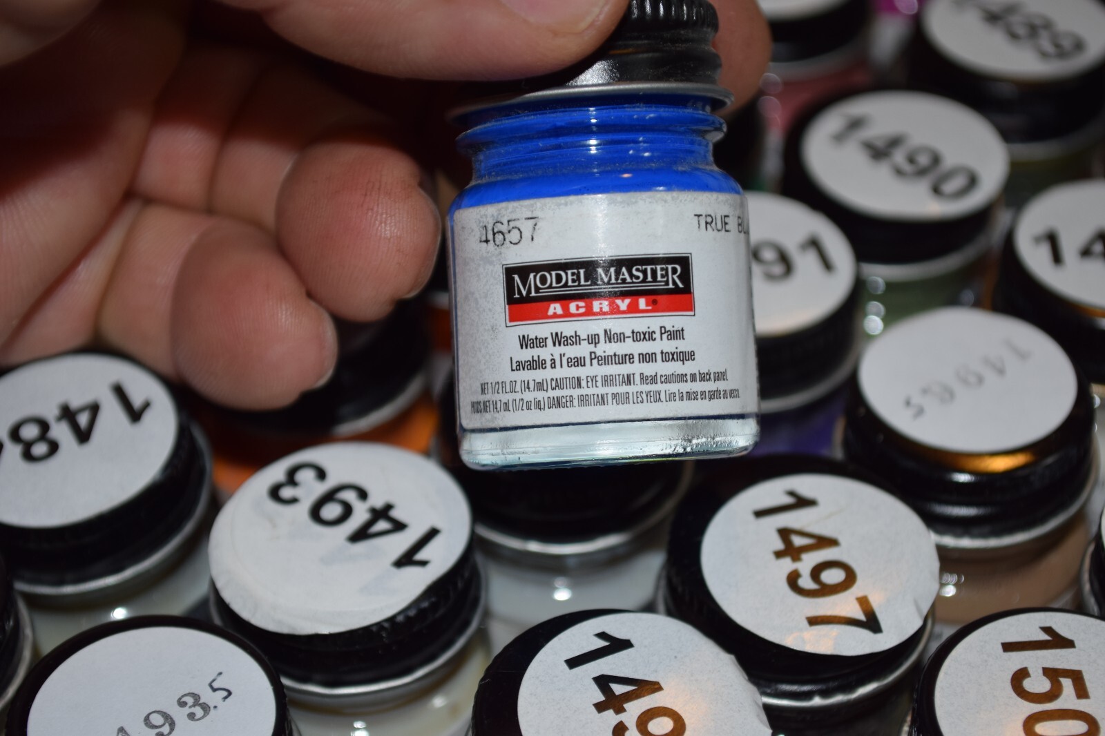 Testors MODEL MASTER ACRYL ACRYLIC water base paint over 70 colors sold individu