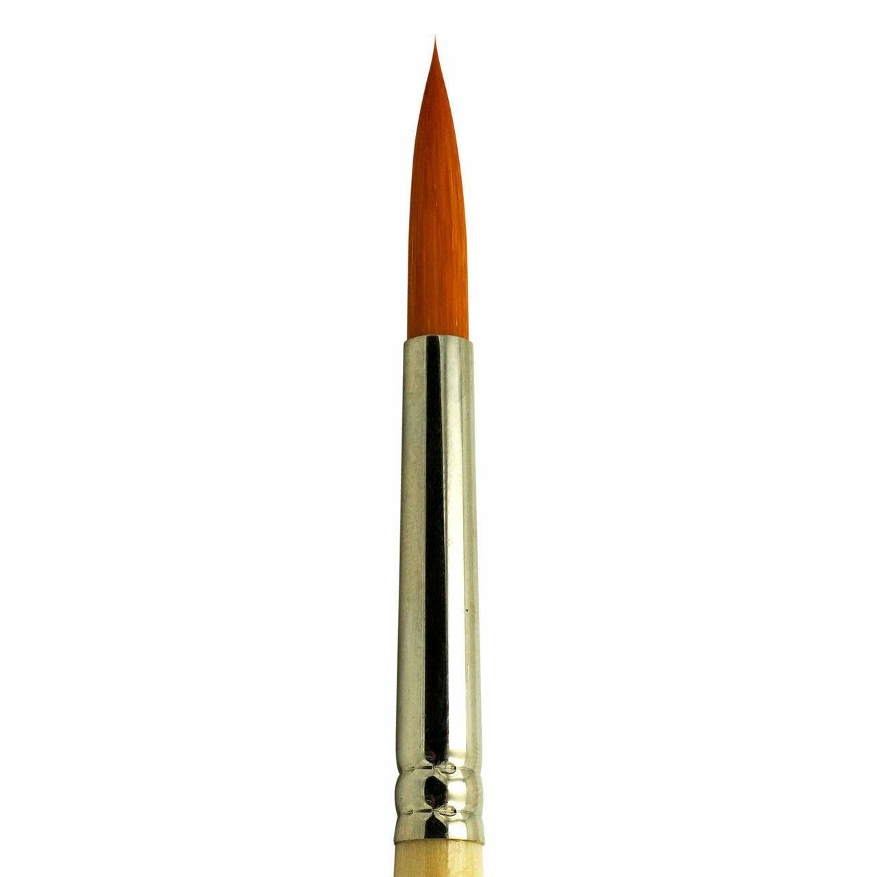 9742 Student Golden Synthetic Round Brush