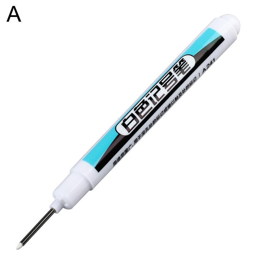 White Paint Marker Pen Waterproof Bike Car Tyre Tire Marker Permanent Pens Lot