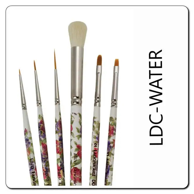 Discontinued Langnickel Doll Collection Detail Brush Set For Water Base