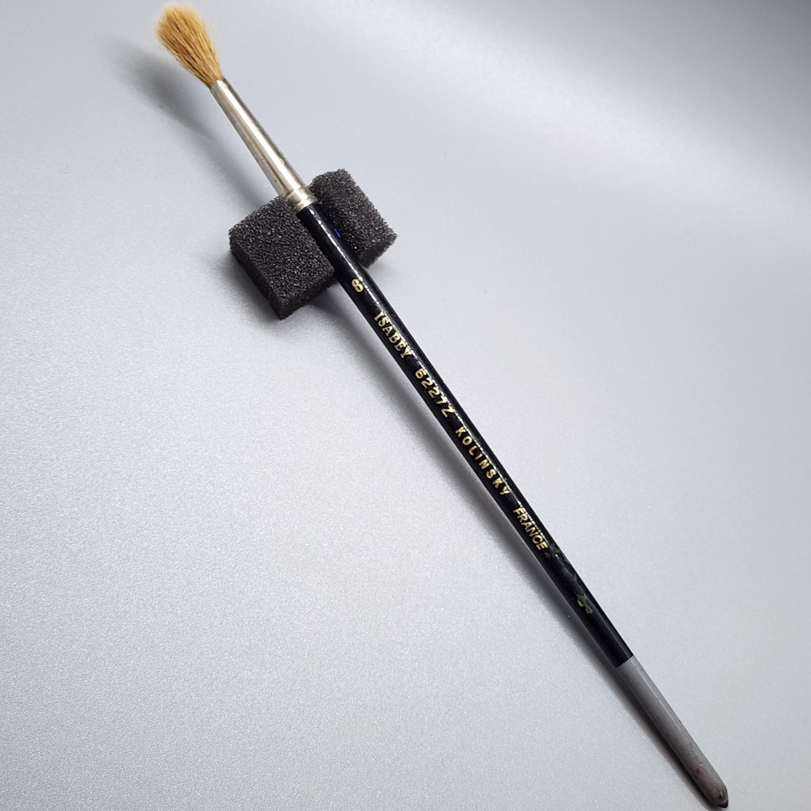Size #8 Isabey 6227Z Kolinsky Sable France Artist Watercolor Brush 6227