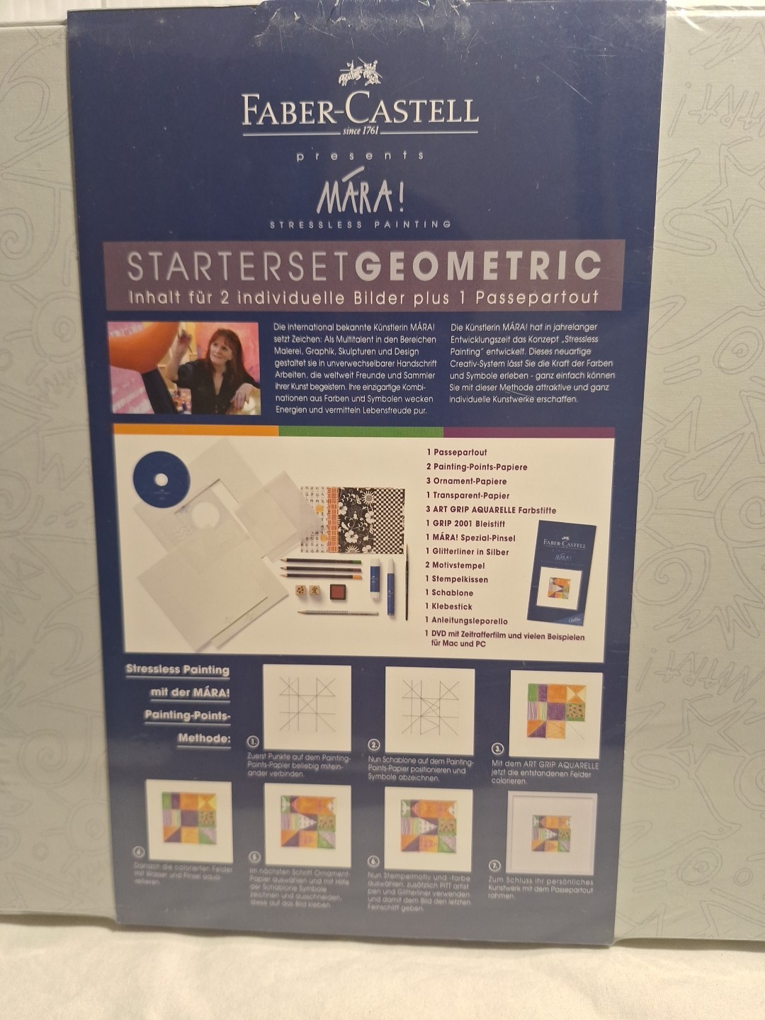 Faber-Castell Creative Studio Geometric Starter Set MARA! Stressless Painting