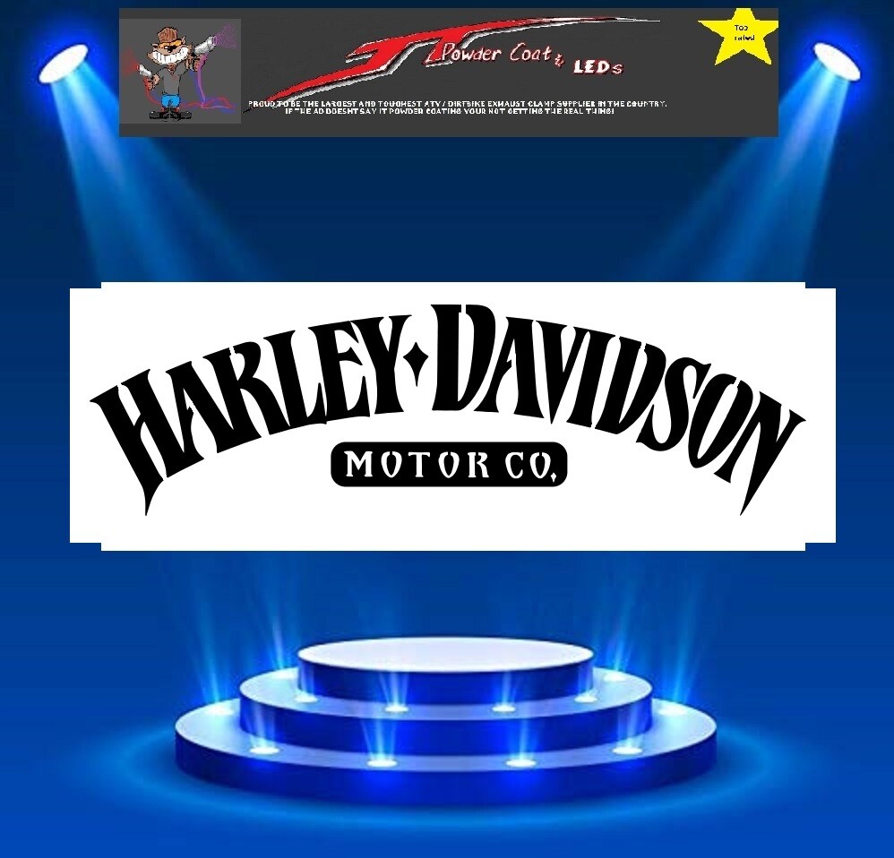 Harley Davidson Oem size 8″ Logo Stencil Template Airbrush Paint # 991