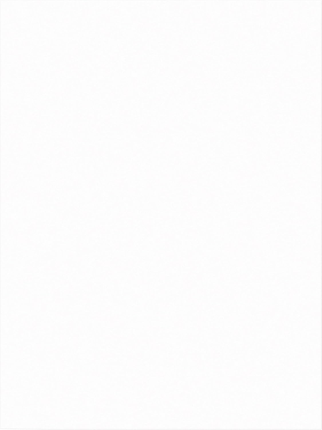 Formerly Construction Paper, Bright White, 9″ x 12″, 50 Sheets