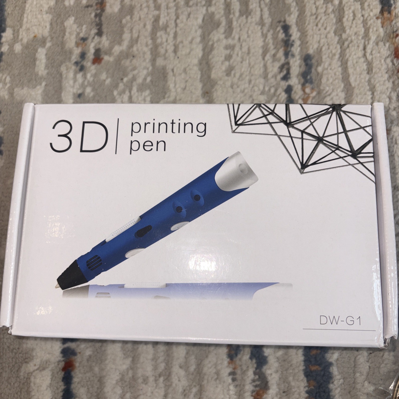 3D Printing Pen DW-G1 with 3D printer filament – 15 colors EUC