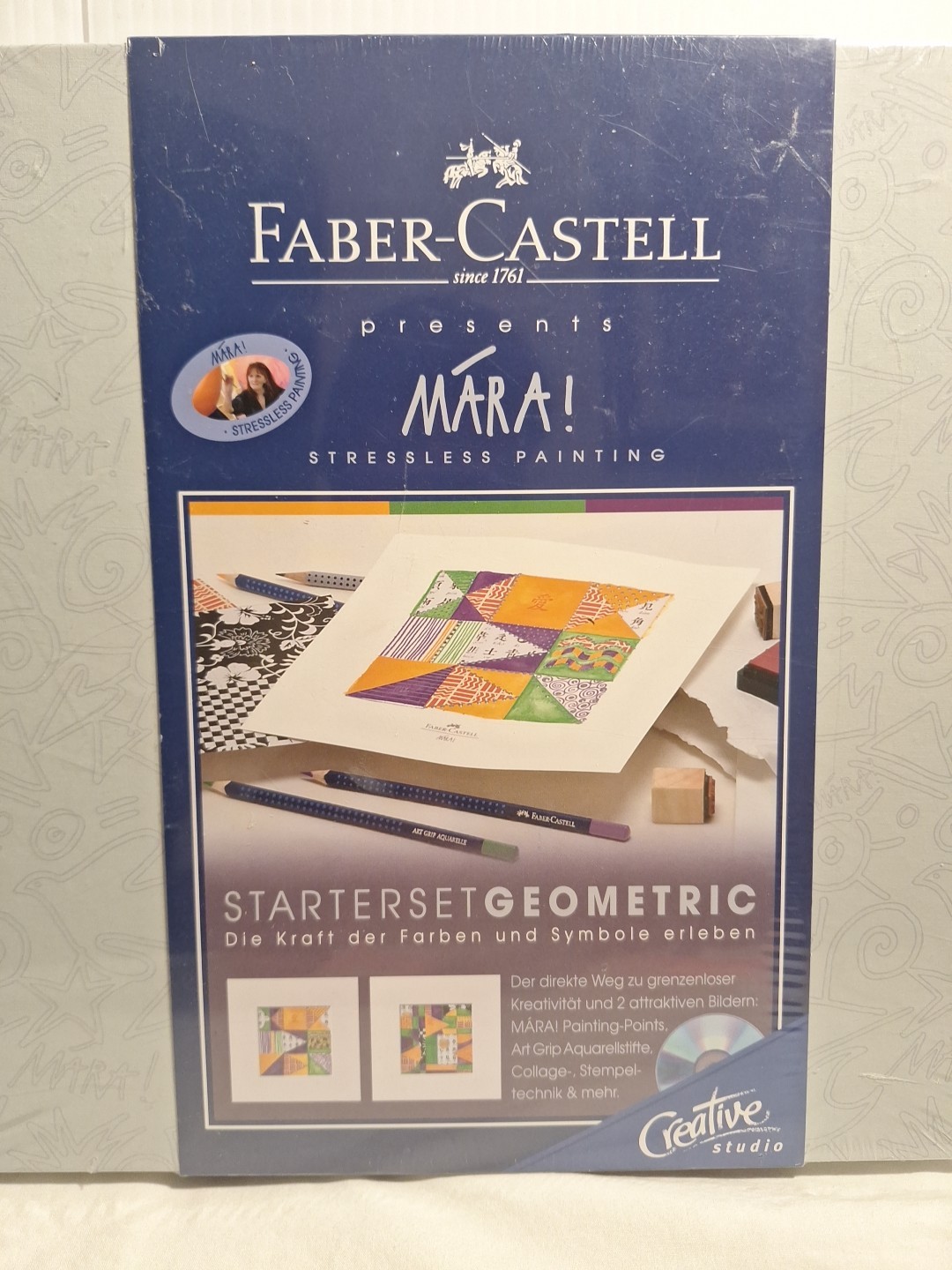 Faber-Castell Creative Studio Geometric Starter Set MARA! Stressless Painting
