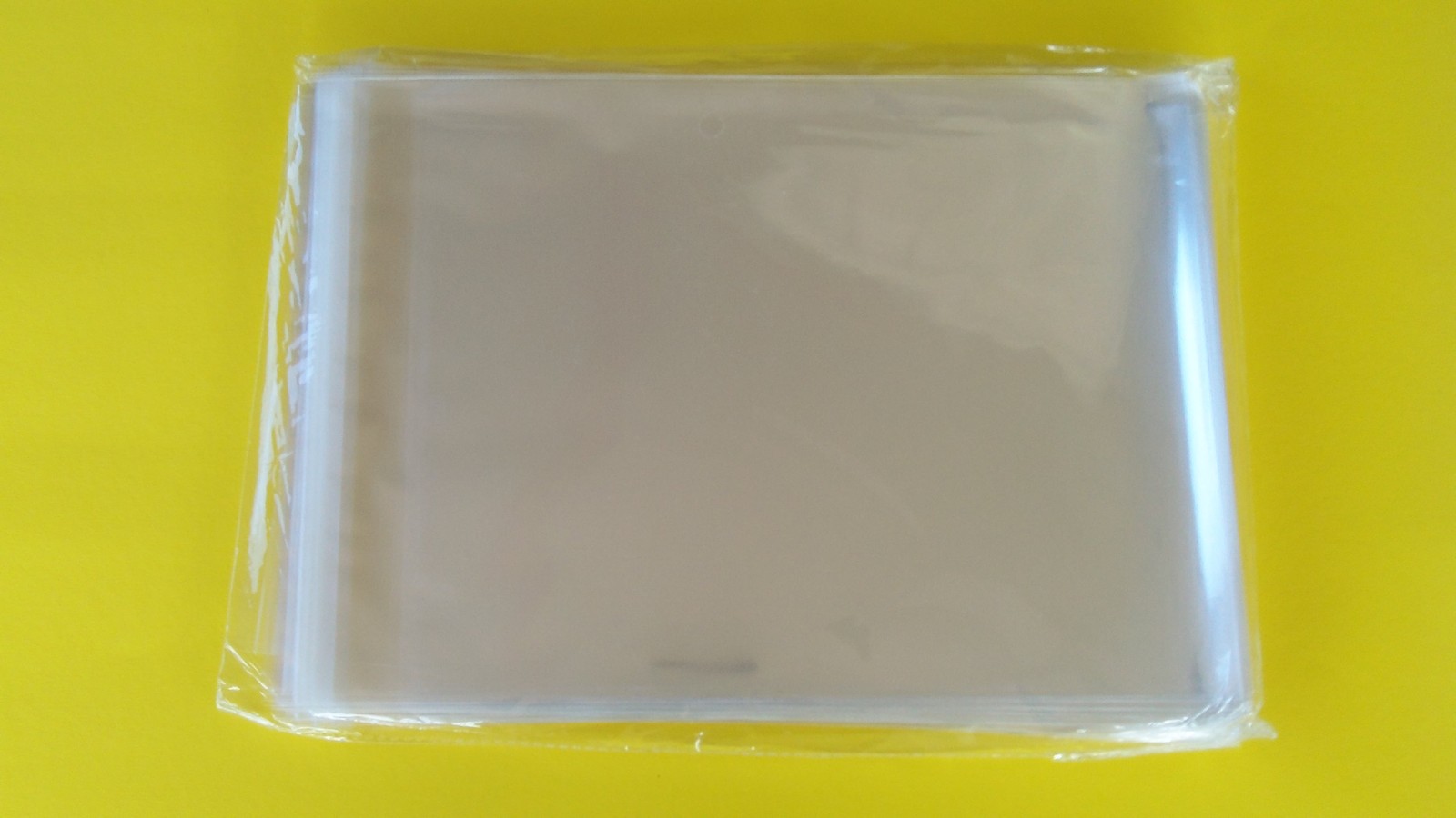 60 9 x 12 Clear Resealable Cello Bags Plastic Envelopes Cellophane Sleeves