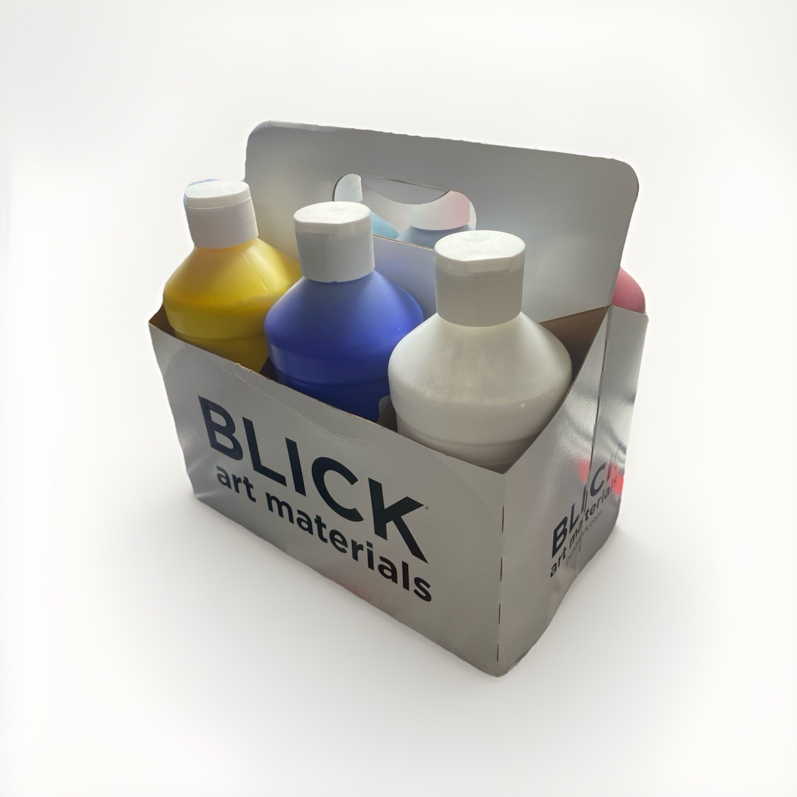 Pack of 6 BLICK ACRYLIC PAINT: 16 oz Each Bottle
