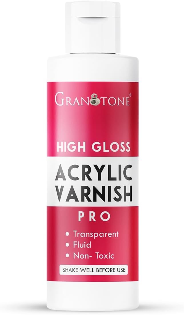 Clear Coat Acrylic High Gloss Varnish Finish Non Yellowing