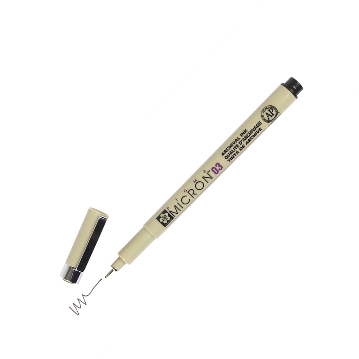 XSDK03-49 Sakura Pigma Micron 03 Marker Pen, 0.35mm Tip, Black, 2 Boxes of 12