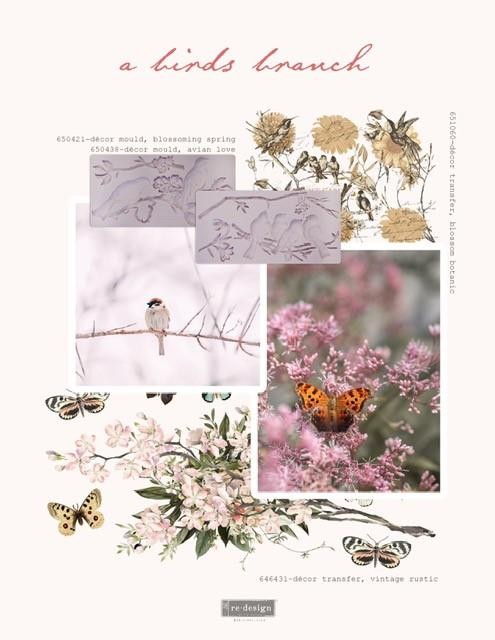 Blossom Botanica | Décor Furniture Transfers | Redesign with Prima