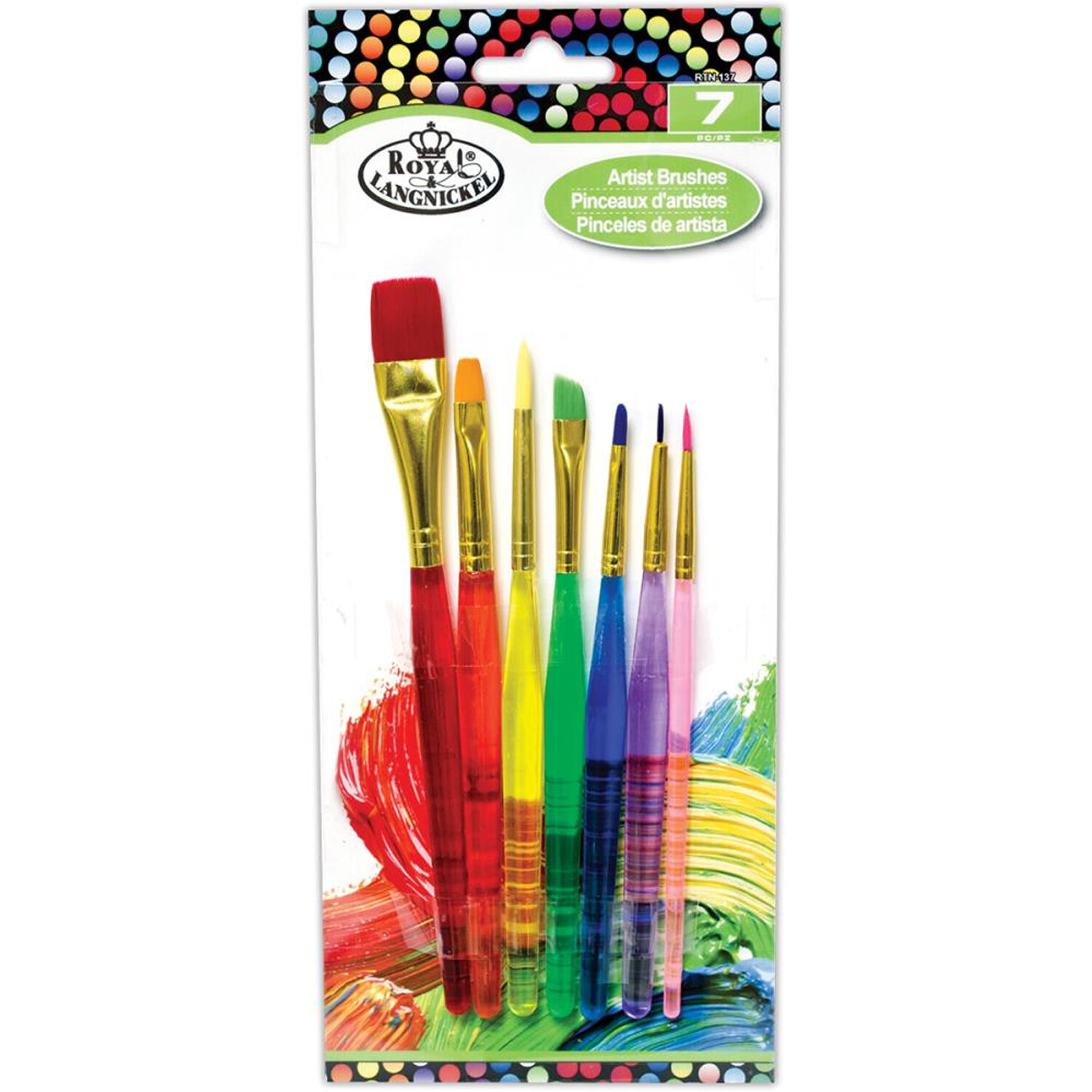 Royal Brush Artist Brush Set 7 Piece