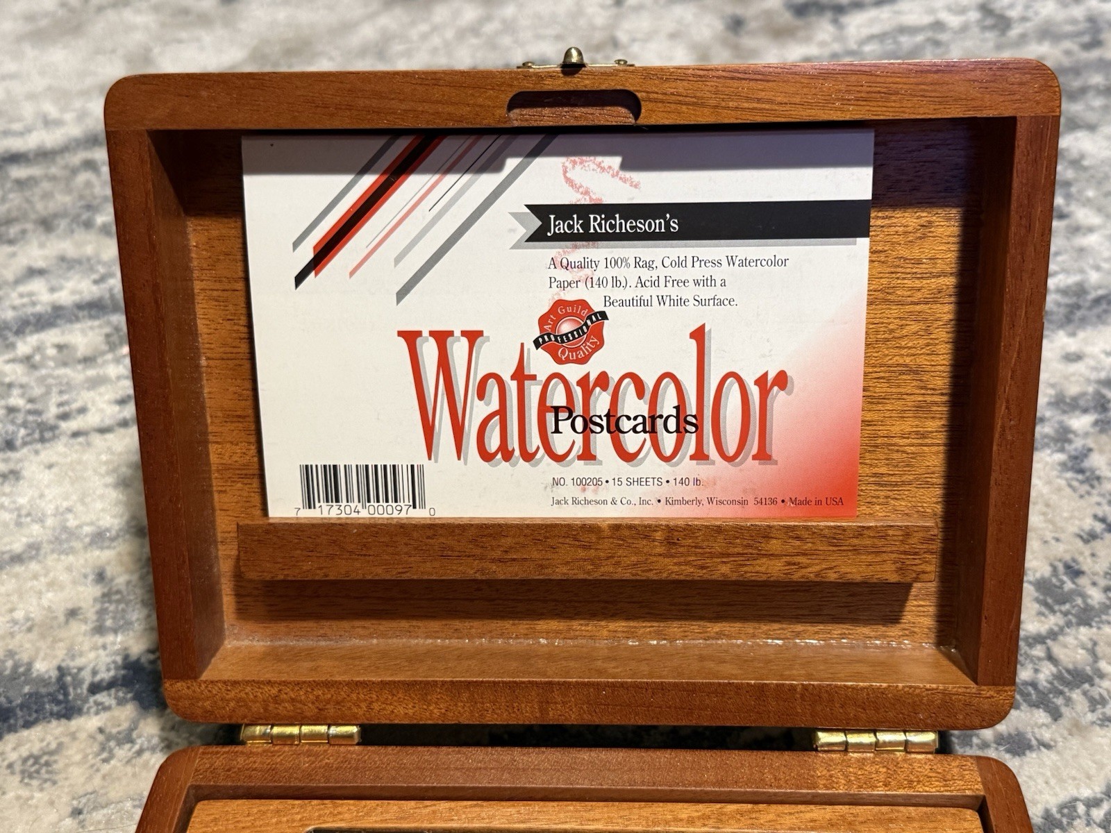 Vintage Watercolor Pochade Paint Box