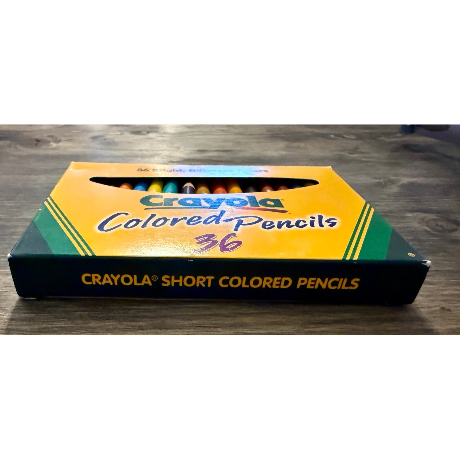 Crayola Colored Pencils 36 Count Short Multicolor Good Vintage 1997 Art Supplies