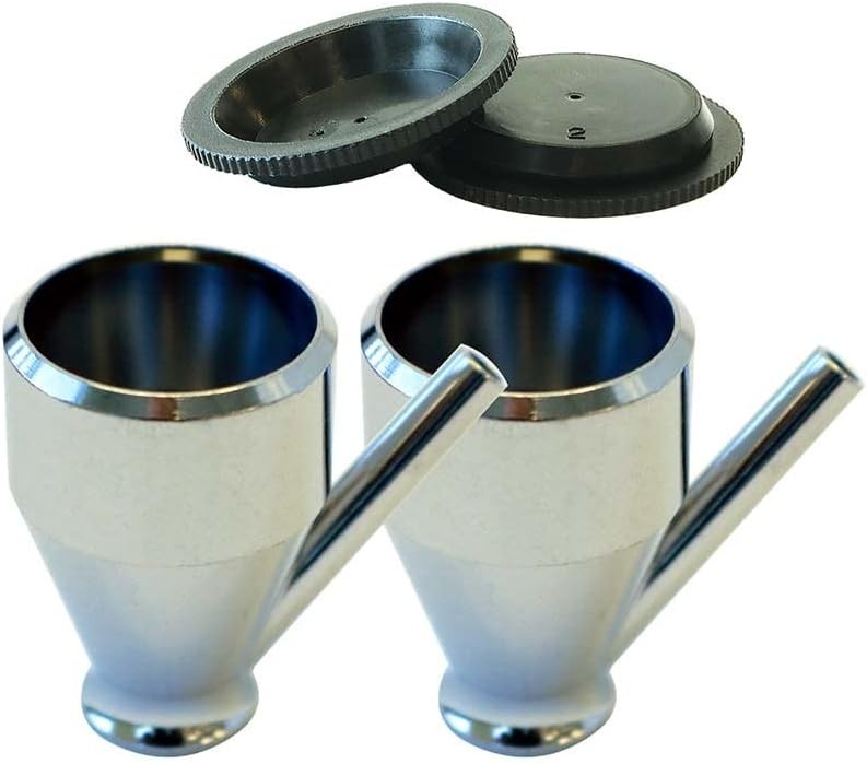 Paasche Airbrush VL-1/4-2P-CVR VL-1/4 oz Cup 1/4 Ounce Pack of 2 None 2 Count