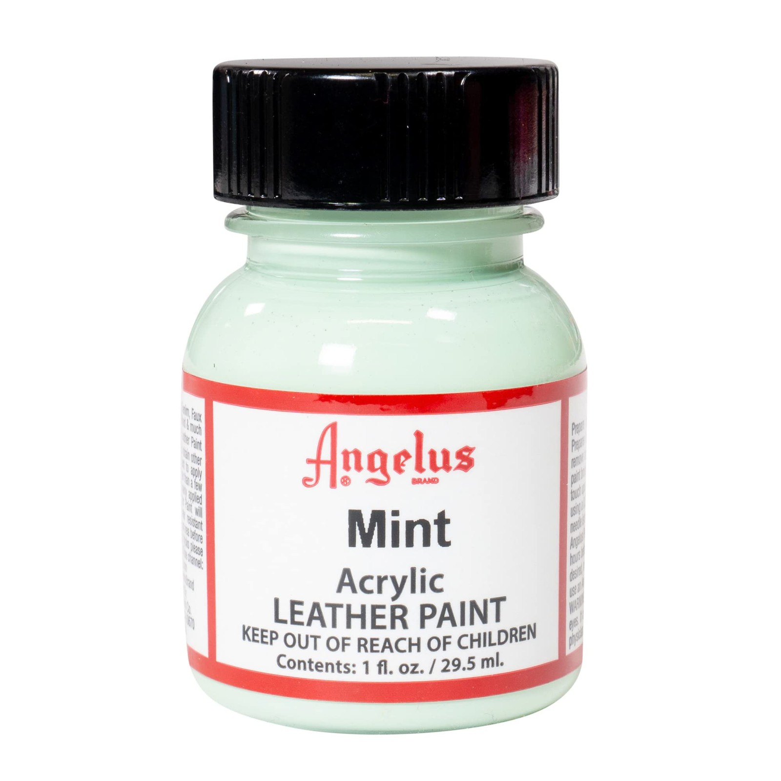 Angelus Acrylic Leather Paint, Mint, 1 oz.