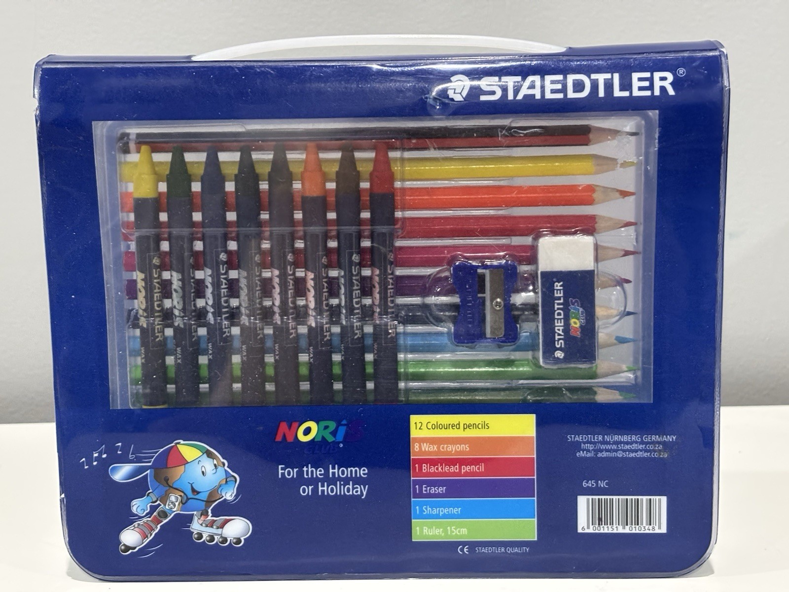 NEW Staedtler Noris Club Colored Pencils Crayons Set 24 Pieces Total