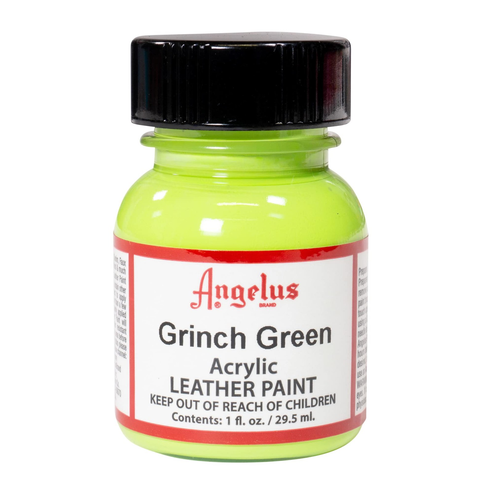 Angelus Acrylic Leather Paint, 1 Fl Oz Pack of 1, Grinch Green