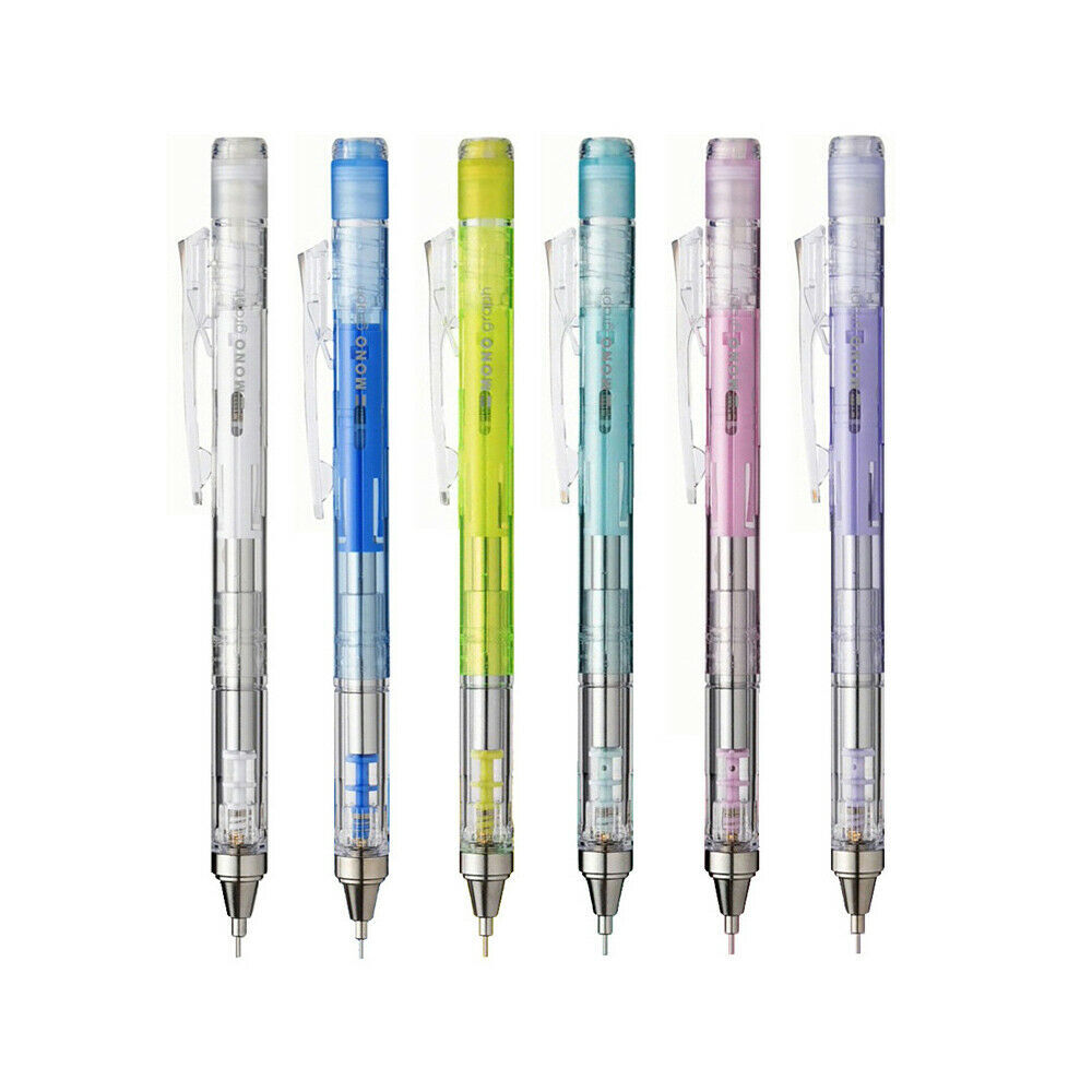 Shake & Write! Tombow Mono Graph 0.5mm Mechanical Pencil Gel Colours – UK Seller