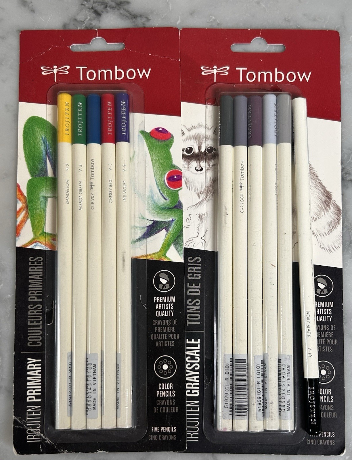 Tombow Irojiten Color Dictionary Sets Vol. 4–9 + Fluorescent + Extras — 6 Boxes