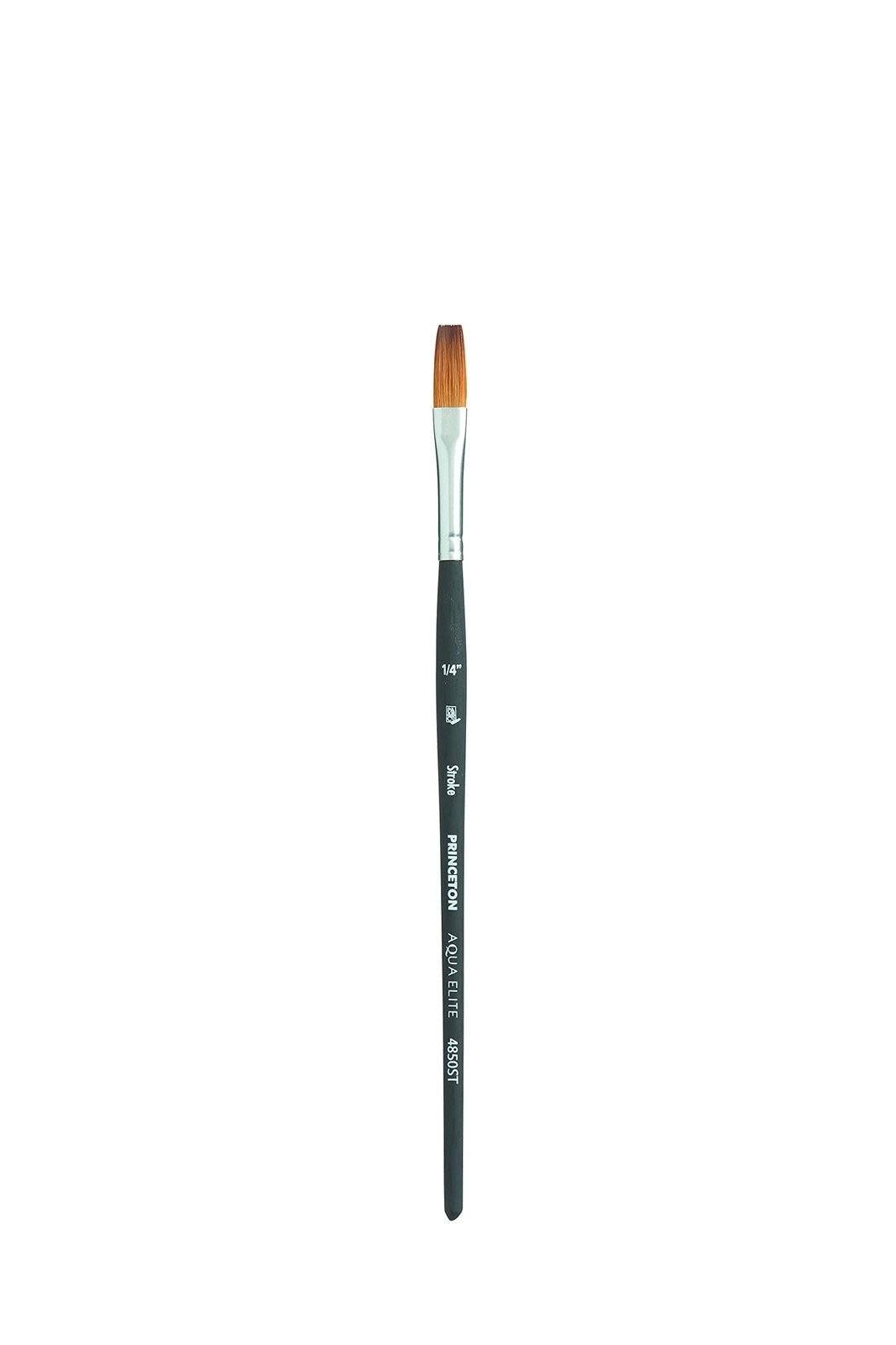 Aqua Elite Paintbrush Size 1/4 Inch Matte Black