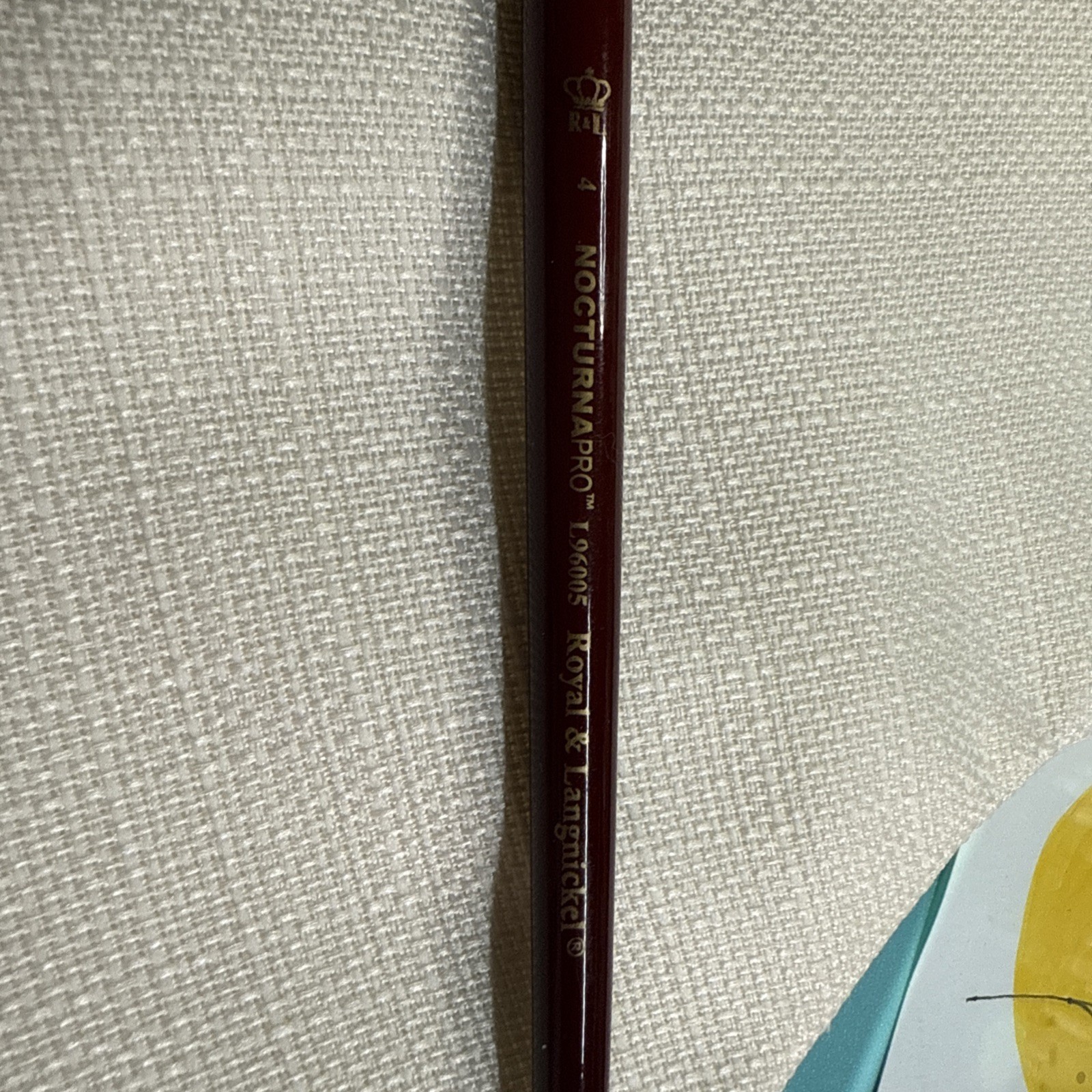 L96006-Langnickel Royal Short Handle Quill Size 4 New