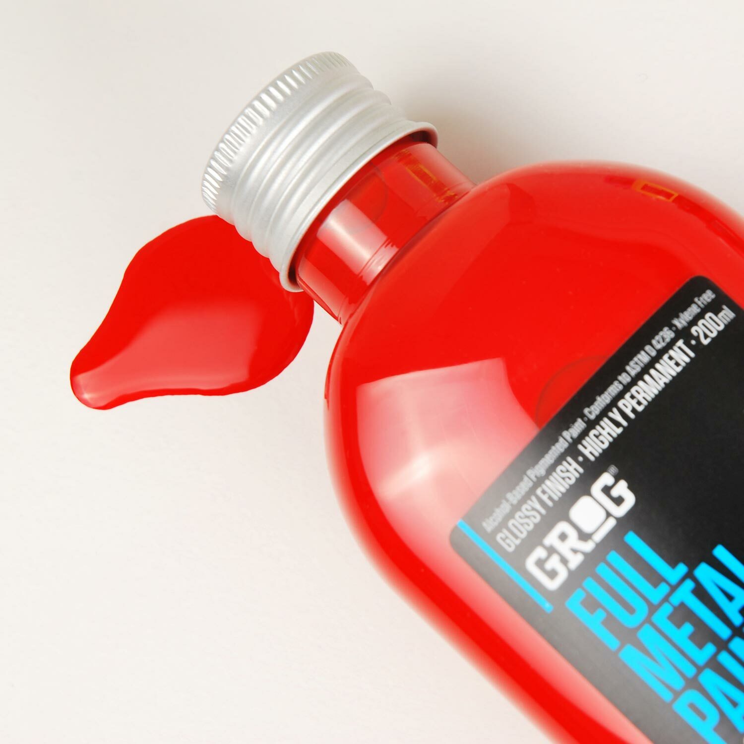 GROG Full Metal Paint Alcohol-based 200ml Paint Refill Graffiti Art Supplies